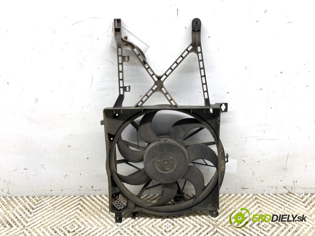 OPEL ASTRA H kabriolet 2007 85 kW 1.6 (L67) 1598 ventilátor chladiče 13205947 (Ventilátory)