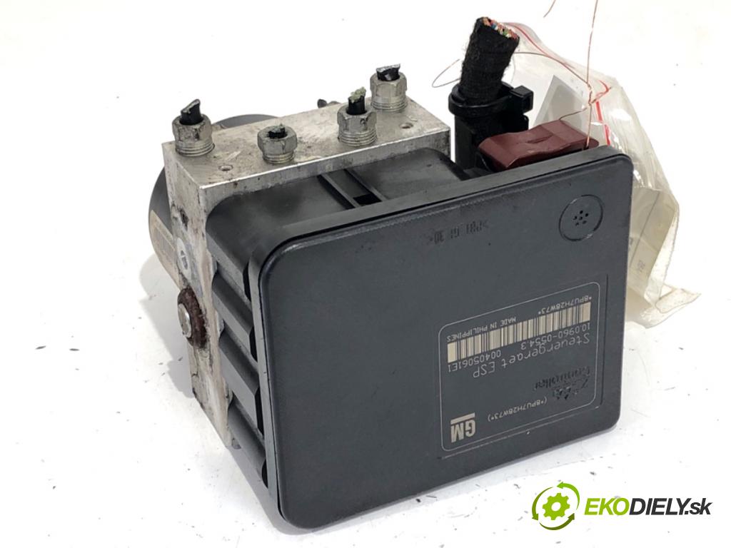 OPEL ASTRA H kabriolet 2007 85 kW 1.6 (L67) 1598 Pumpa ABS 13246535 (Pumpa ABS)