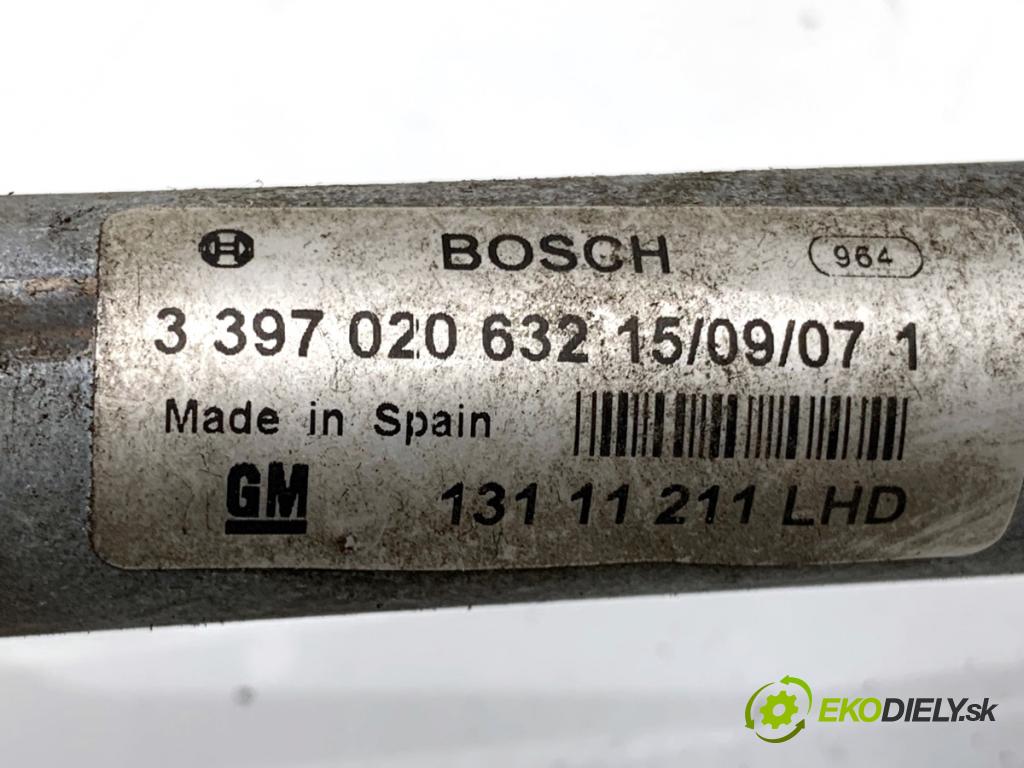 OPEL ASTRA H kabriolet 2007 85 kW 1.6 (L67) 1598 Mechanizmus stieračov predný 13111211 (Motorček stieračov predný)