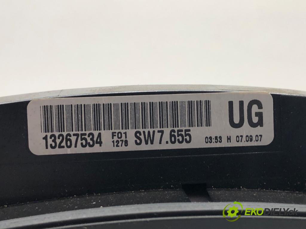 OPEL ASTRA H kabriolet 2007 85 kW 1.6 (L67) 1598 Prístrojovka 13267534 (Prístrojová doska)