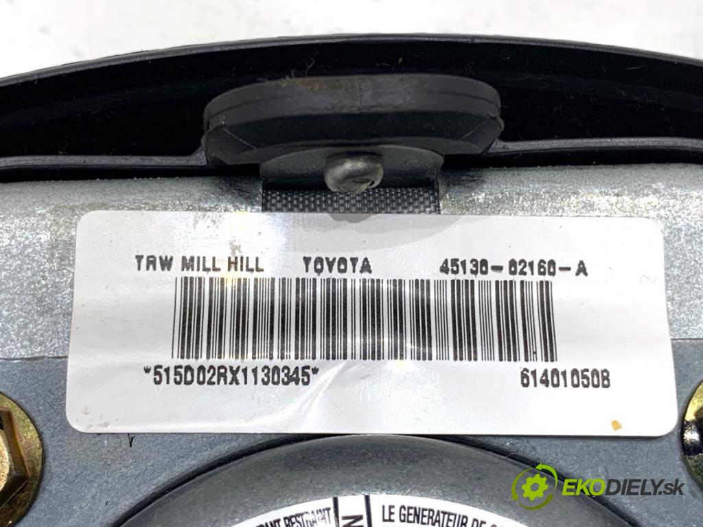 TOYOTA COROLLA E12 liftback 2002 141 kW 1.8 VVTL-i TS (ZZE123) 1796 AirBag volantu 45130-02160 (Airbag)
