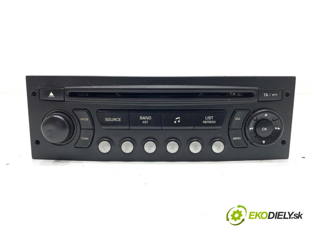 CITROEN C4 I liftback 2005 80 kW 1.6 16V 1587 RADIO  (Audio zariadenie)