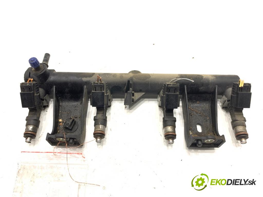 CITROEN C4 I liftback 2005 80 kW 1.6 16V 1587 lišta vstřikovací 0280158057 (Vstřikovací lišty)