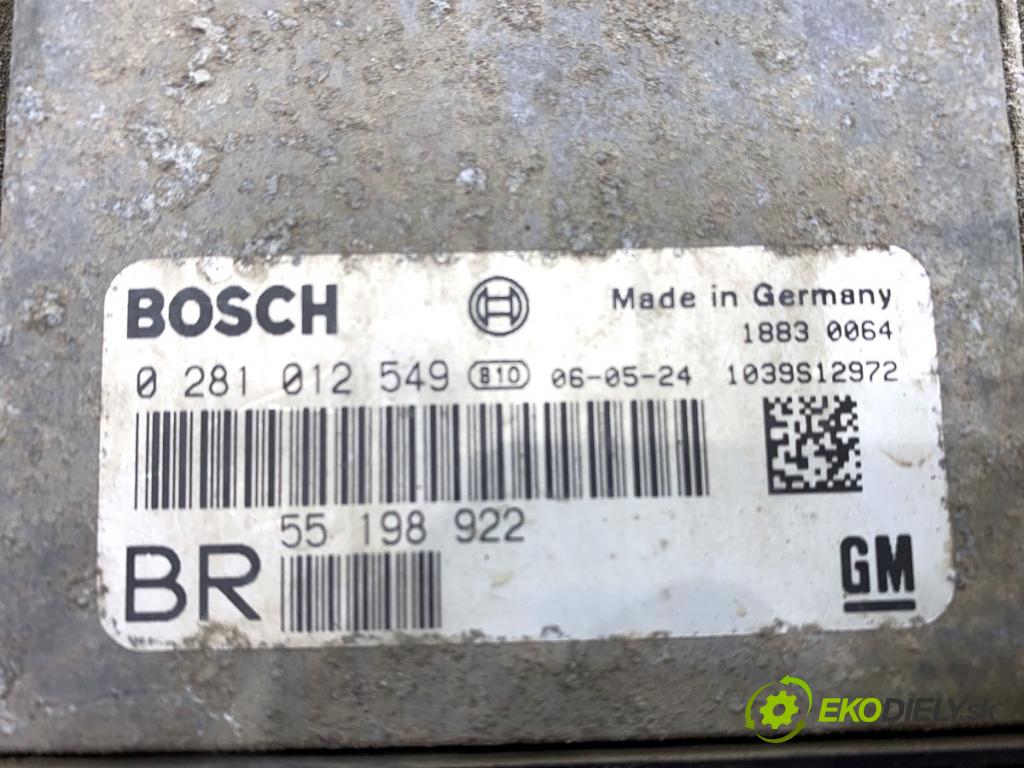 OPEL ASTRA H Kombi 2006 74 kW 1.9 CDTI (L35) 1910 riadiaca jednotka Motor 55198922 (Riadiaca jednotka)