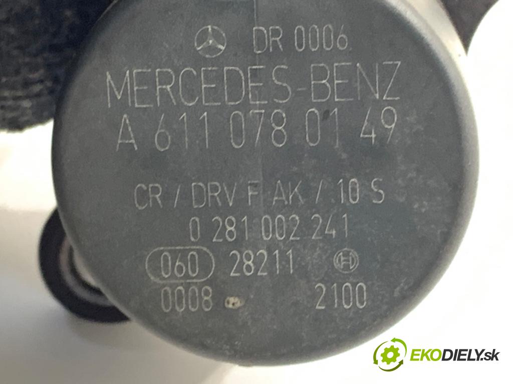 MERCEDES-BENZ W168 liftback 2002 70 kW A 170 CDI (168.009, 168.109) 1689 Regulátor tlaku paliva 6110780149 0281002241 (Palivový systém ostatné)