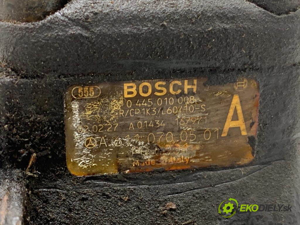 MERCEDES-BENZ W168 liftback 2002 70 kW A 170 CDI (168.009, 168.109) 1689 Pumpa vstrekovacia 6110700501 0445010008 (Vstrekovacie čerpadlo)
