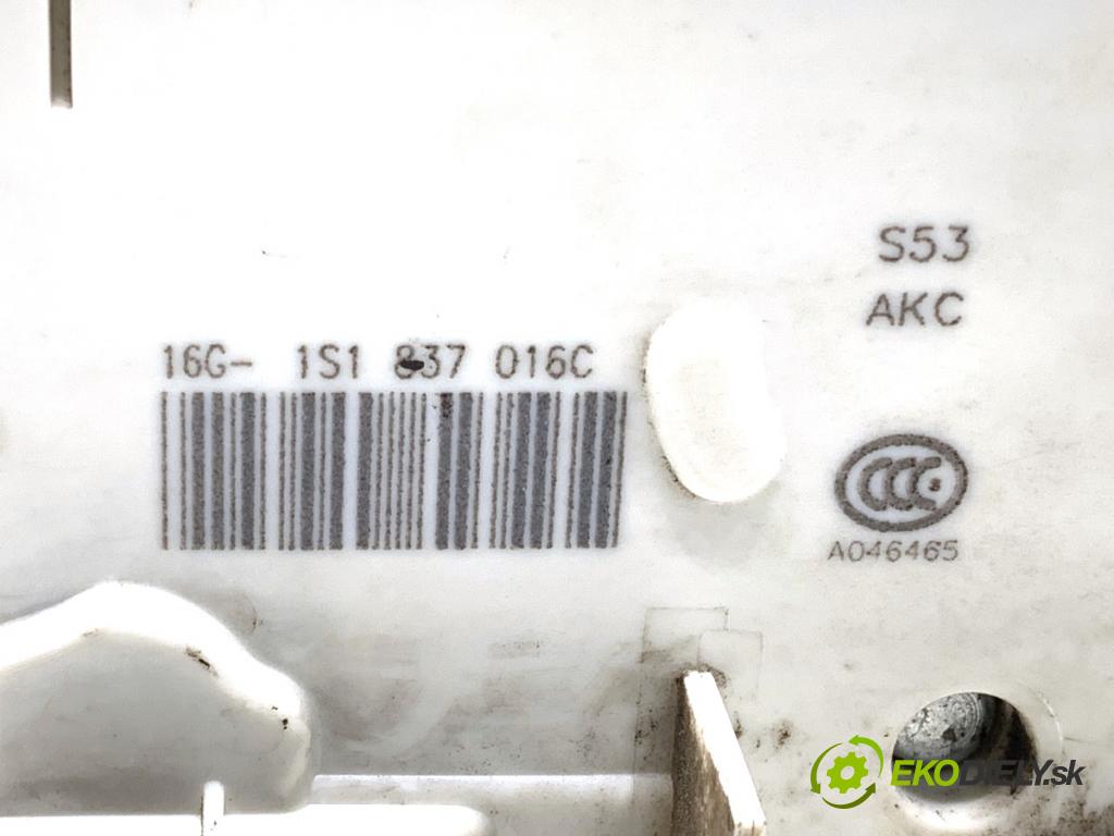 SKODA CITIGO liftback 2014 44 kW 1.0 999 zámok dveře pravý přední část 1S1837016C