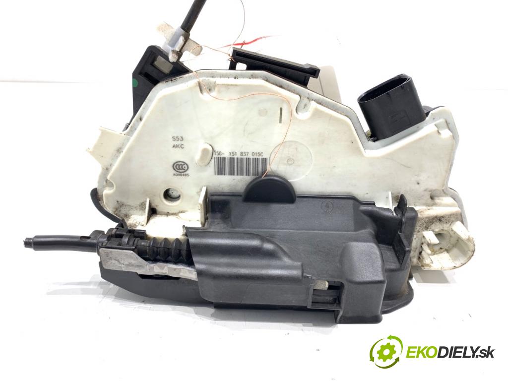 SKODA CITIGO liftback 2014 44 kW 1.0 999 zámok dveře levý přední část 1S1837015C