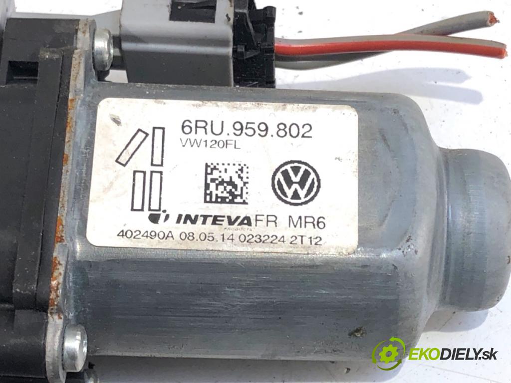 SKODA CITIGO liftback 2014 44 kW 1.0 999 Mechanizmus okna ľavy predný 1S4837461A