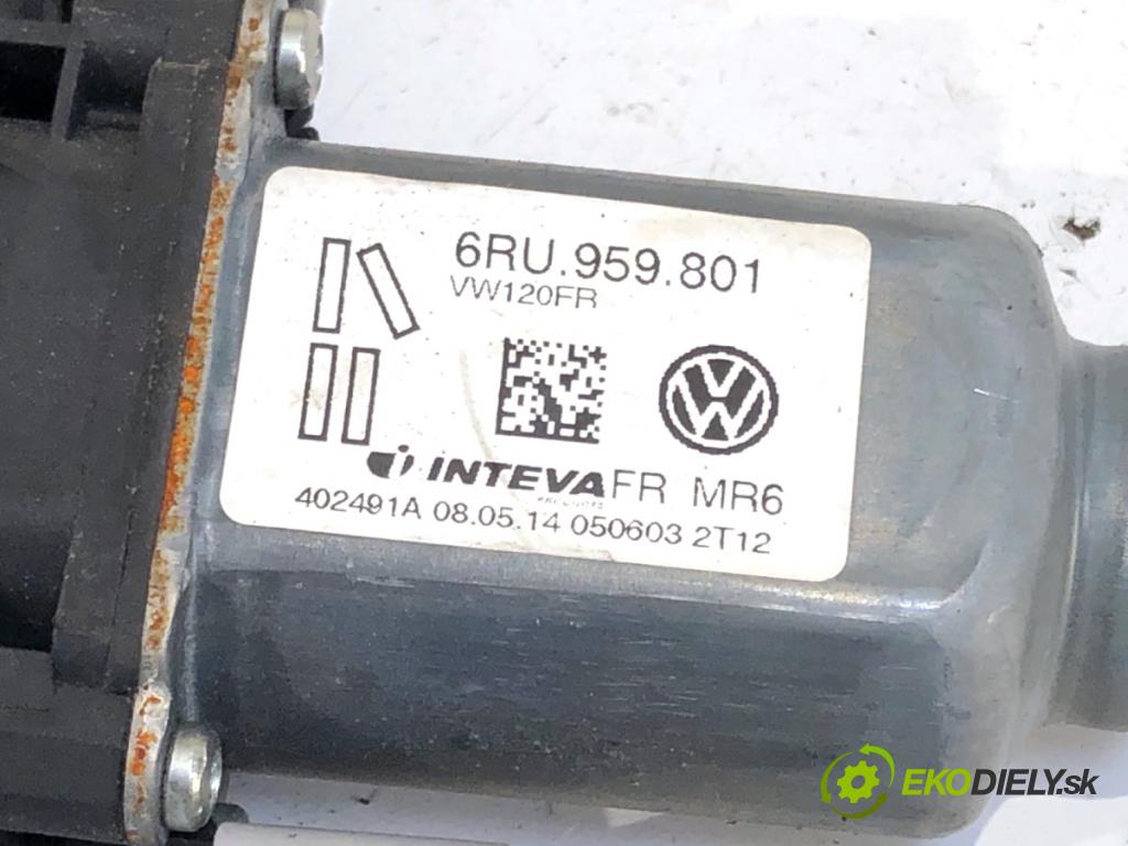 SKODA CITIGO liftback 2014 44 kW 1.0 999 Mechanizmus okna pravy predný 1S4837461A
