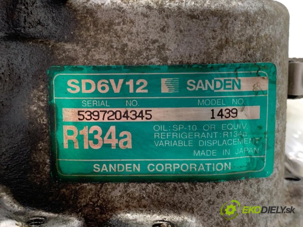 CITROEN C3 kabriolet 2003 54 kW 1.4 1360 Kompresor klimatizácie SD6V12 (Kompresor klimatizácie)