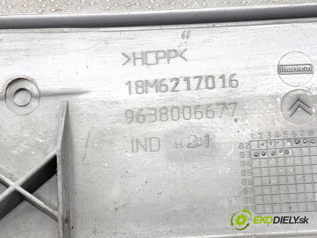 CITROEN C3 kabriolet 2003 54 kW 1.4 1360 Priehradka, kastlík spolujazdca 9638006677 (Priehradka (kastlík))