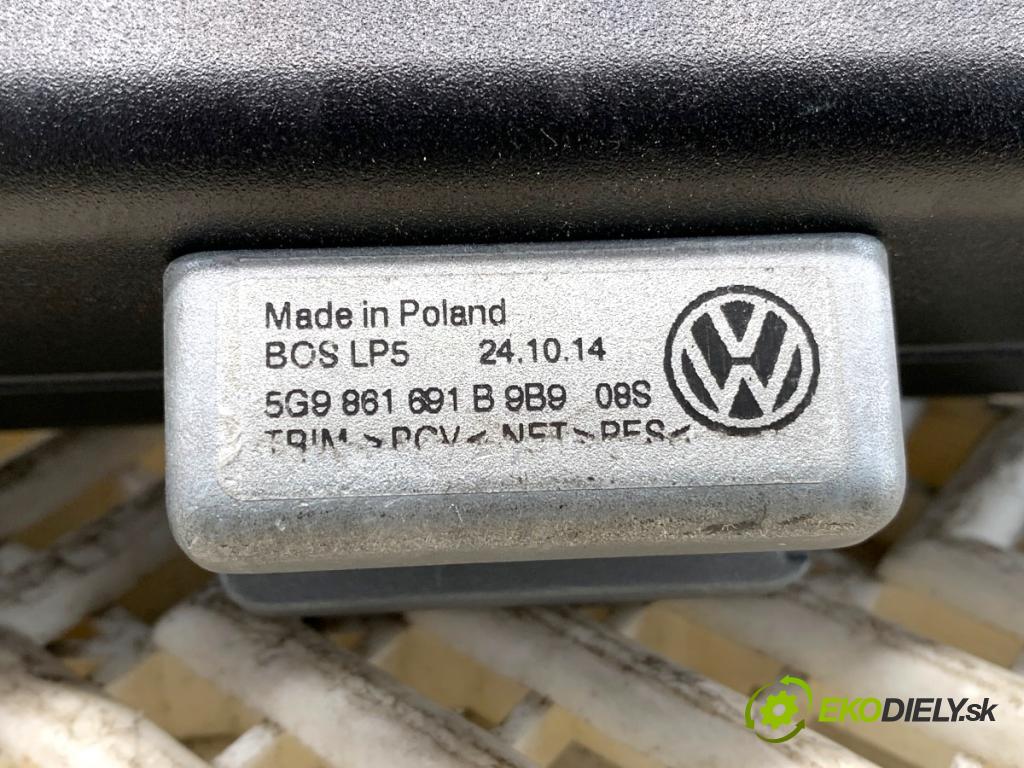 VW GOLF VII Kombi 2014 110 kW 2.0 TDI 1968 Roleta kufra 5G9861691B