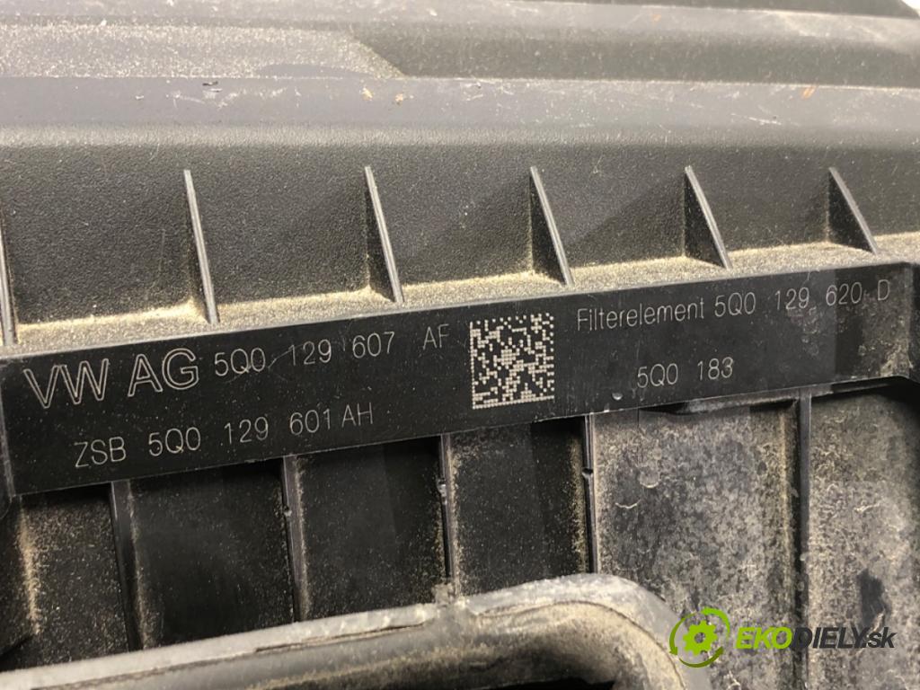 VW GOLF VII Kombi 2014 110 kW 2.0 TDI 1968 Obal filtra vzduchu 5Q0129607AF (Obal filtra vzduchu)