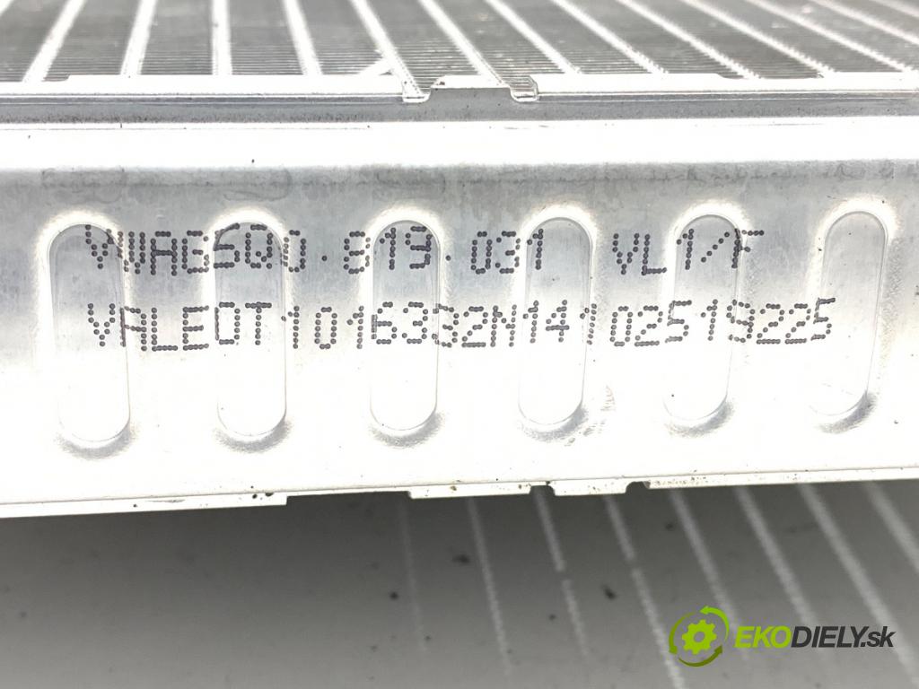 VW GOLF VII Kombi 2014 110 kW 2.0 TDI 1968 topné těleso radiátor topení 5Q0819031 (Radiátory topení)