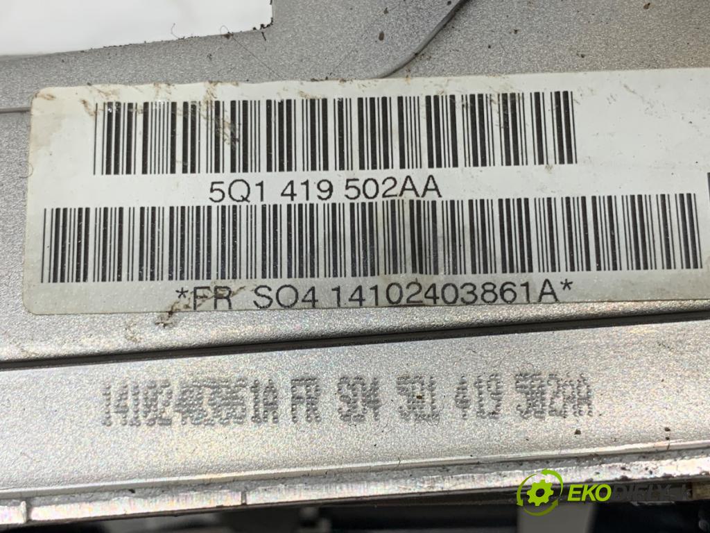 VW GOLF VII Kombi 2014 110 kW 2.0 TDI 1968 Hriadeľ, tyč volantu 5Q1419502AA (Tyč riadenia (volantu))