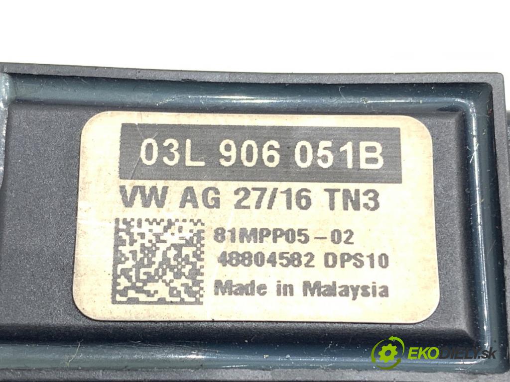 VW GOLF VII Kombi 2014 110 kW 2.0 TDI 1968 snímač tlaku spalín DPF 03L906051B