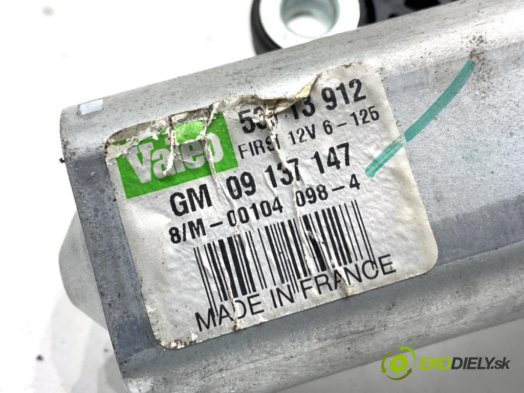 OPEL ZAFIRA A nadwozie wielkoprzestrzenne (MPV) 2004 92 kW 1.8 16V (F75) 1796 motor stěračů zadní část 09137147