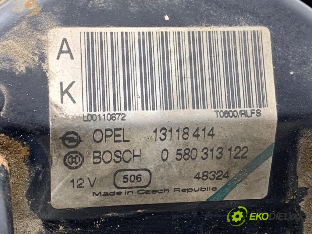 OPEL ZAFIRA A nadwozie wielkoprzestrzenne (MPV) 2004 92 kW 1.8 16V (F75) 1796 pumpa paliva 13118414