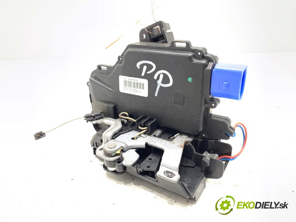 SKODA ROOMSTER nadwozie wielkoprzestrzenne (MPV) 2010 51 kW 1.2 1198 zámok dveře pravý přední část 5J1837016