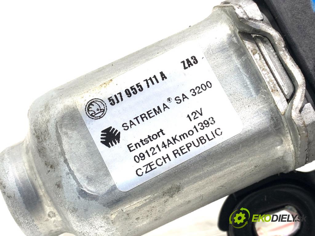 SKODA ROOMSTER nadwozie wielkoprzestrzenne (MPV) 2010 51 kW 1.2 1198 motor stěračů zadní část 5J7955711A
