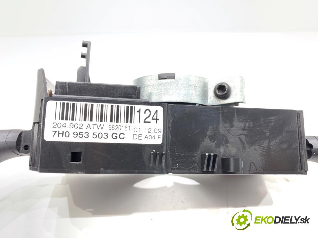 SKODA ROOMSTER nadwozie wielkoprzestrzenne (MPV) 2010 51 kW 1.2 1198 Prepínač kombinovaný 7H0953503GC (Prepínacie páčky pod volantom)