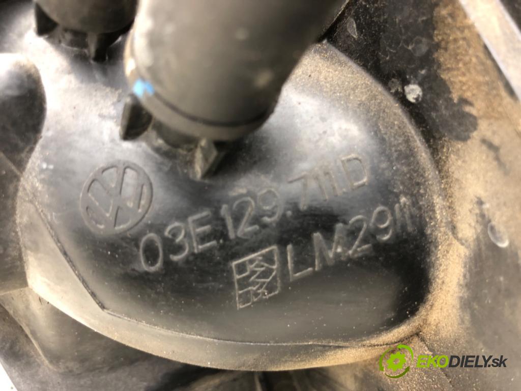 SKODA ROOMSTER nadwozie wielkoprzestrzenne (MPV) 2010 51 kW 1.2 1198 Potrubie sacie, sanie 03E129711D (Sacie potrubie)