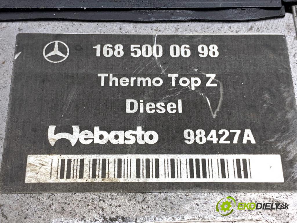 MERCEDES-BENZ W168 liftback 2000 66 kW A 170 CDI (168.008) 1689 Webasto 1685000698 (Webasto (nezávislé kúrenie))