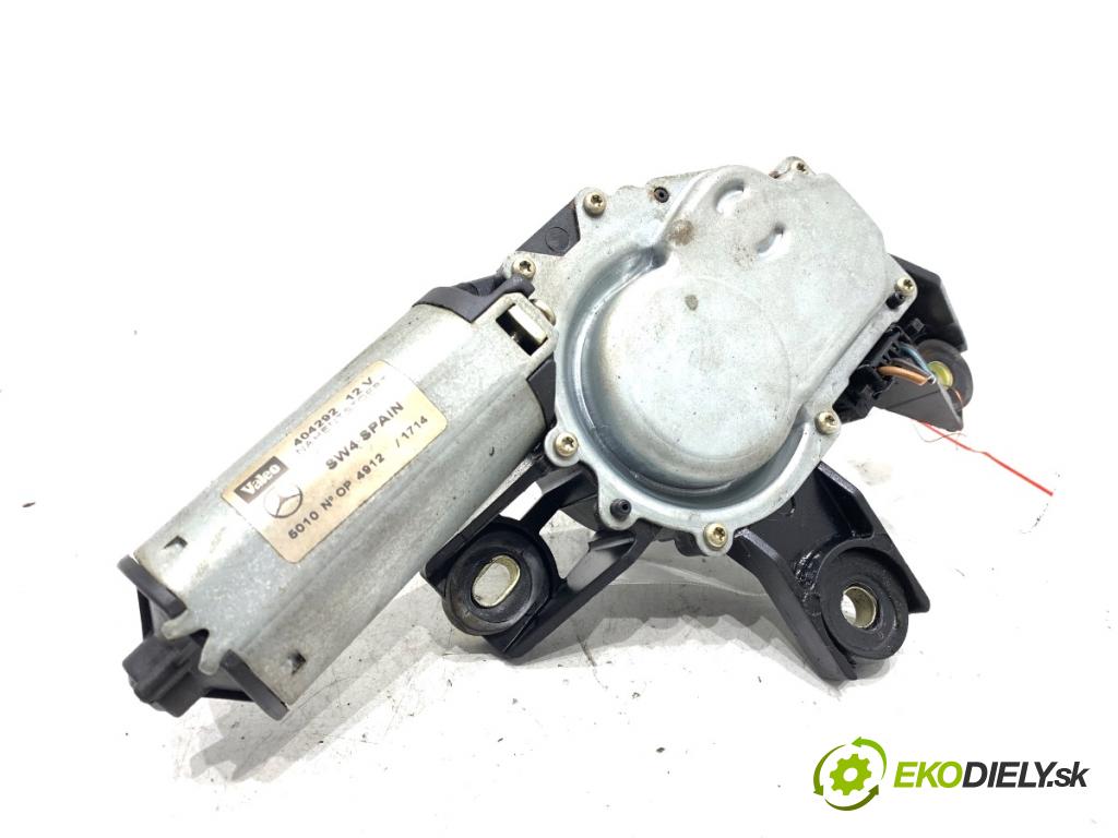 MERCEDES-BENZ W168 liftback 2000 66 kW A 170 CDI (168.008) 1689 motor stěračů zadní část 1688200442
