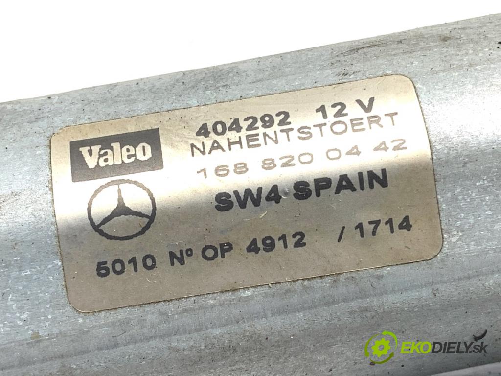 MERCEDES-BENZ W168 liftback 2000 66 kW A 170 CDI (168.008) 1689 motor stěračů zadní část 1688200442