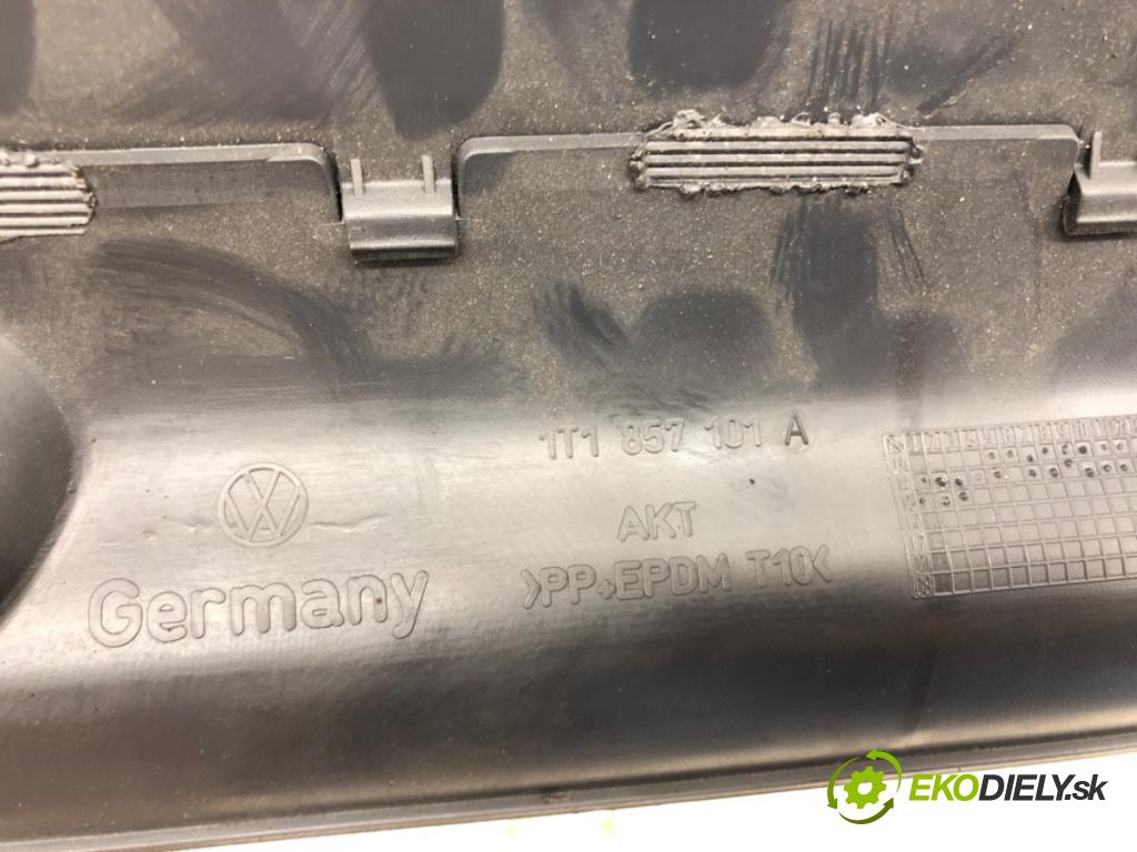 VW TOURAN nadwozie wielkoprzestrzenne (MPV) 2004 74 kW 1.9 TDI 1896 Priehradka, kastlík spolujazdca 1T1857101A (Priehradka (kastlík))