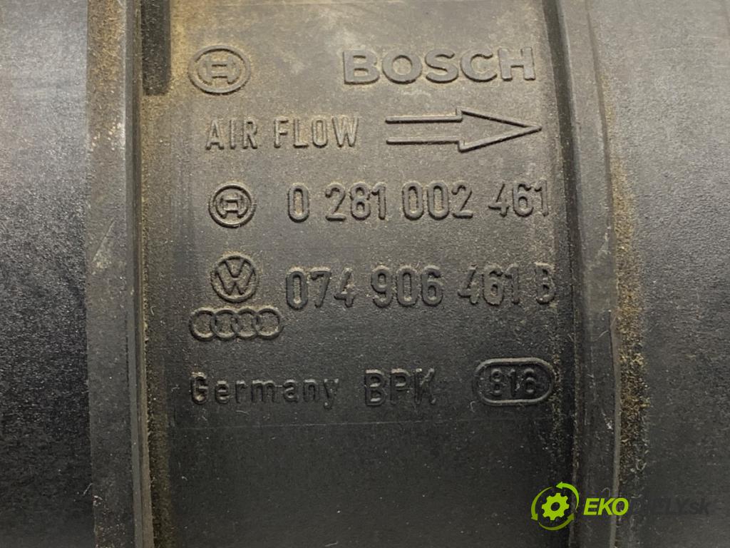 VW TOURAN nadwozie wielkoprzestrzenne (MPV) 2004 103 kW 2.0 TDI 16V 1968 Váha vzduchu 074906461B (Váha vzduchu)