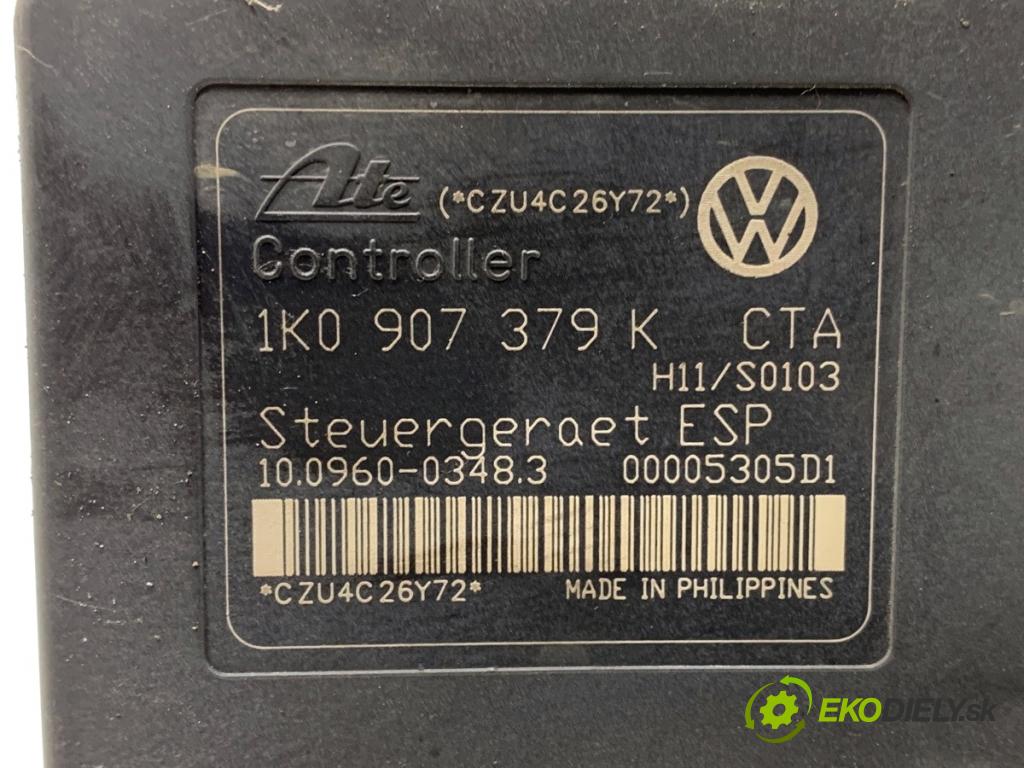 VW TOURAN nadwozie wielkoprzestrzenne (MPV) 2004 74 kW 1.9 TDI 1896 Pumpa ABS 1K0614517H 1K0907379K (Pumpa ABS)