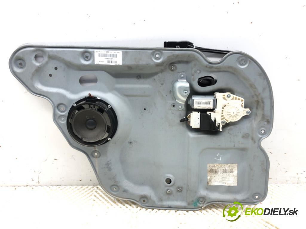 VW TOURAN nadwozie wielkoprzestrzenne (MPV) 2004 74 kW 1.9 TDI 1896 mechanismus okna levý zadní část 1K0959703B