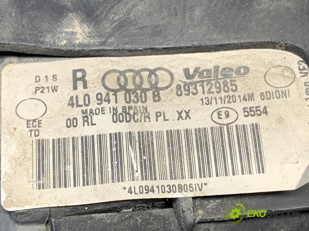 AUDI Q7 4L SUV 2007 171 kW 3.0 TDI quattro 2967 světlomet pravý přední část XENON 4L0941030B