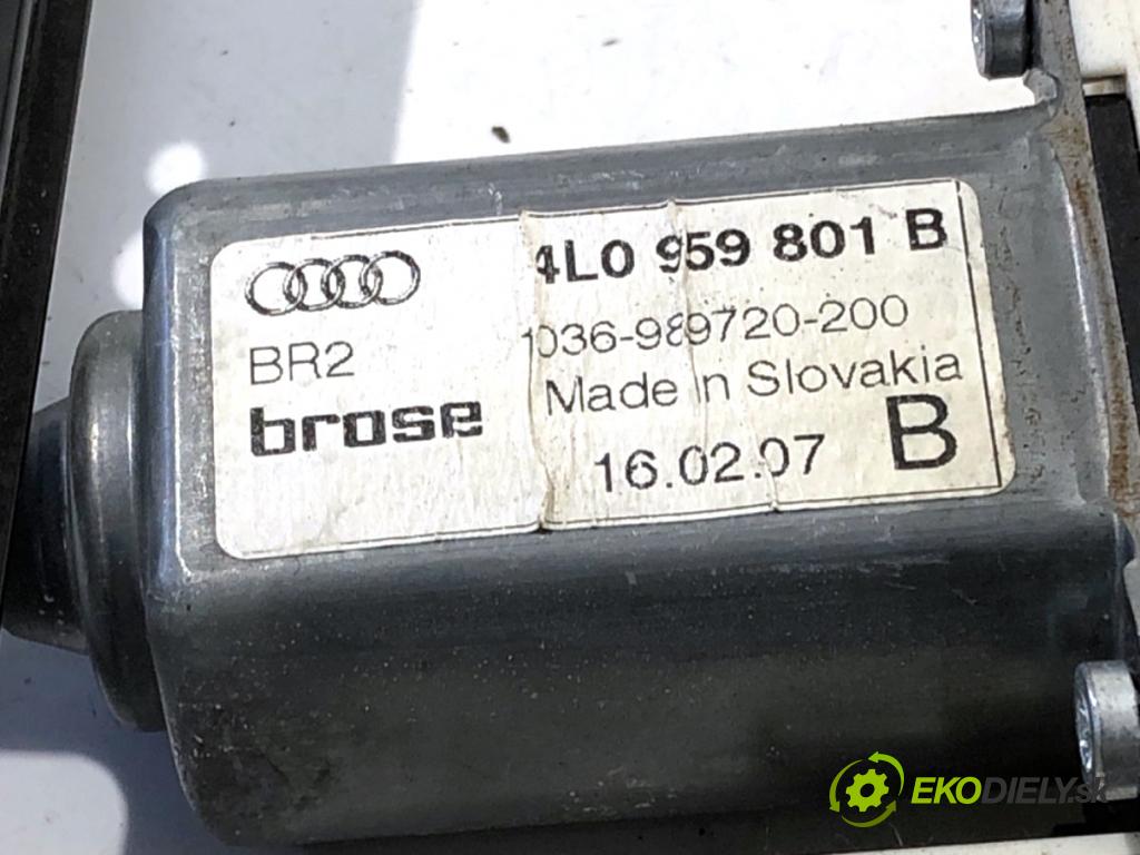 AUDI Q7 4L SUV 2007 171 kW 3.0 TDI quattro 2967 Mechanizmus okna ľavy zad 4L0839461A