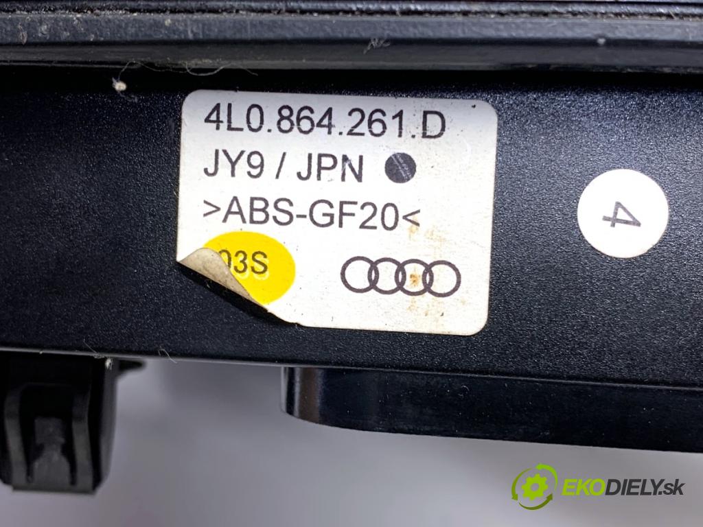 AUDI Q7 4L SUV 2007 171 kW 3.0 TDI quattro 2967 Panel ovládania radia 4L0864261D (Prepínacie páčky pod volantom)