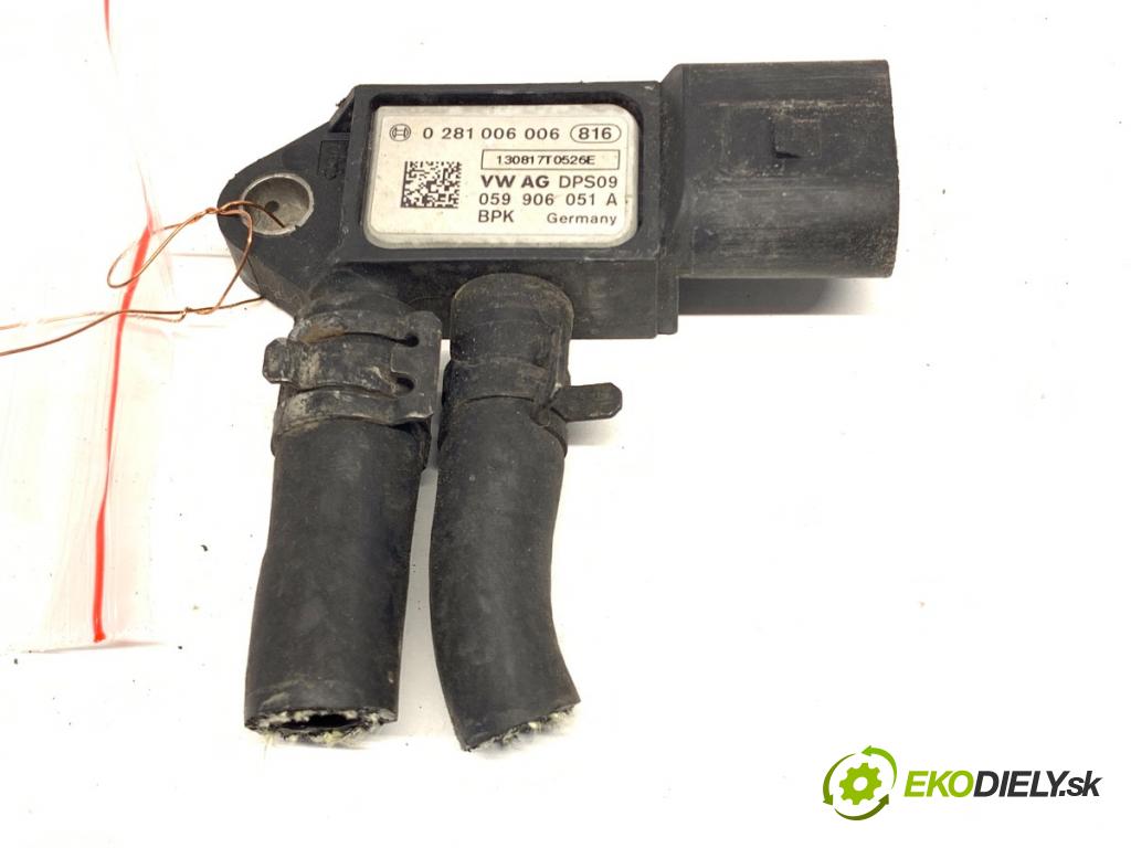 AUDI Q7 4L SUV 2007 171 kW 3.0 TDI quattro 2967 snímač tlaku spalín DPF 059906051A