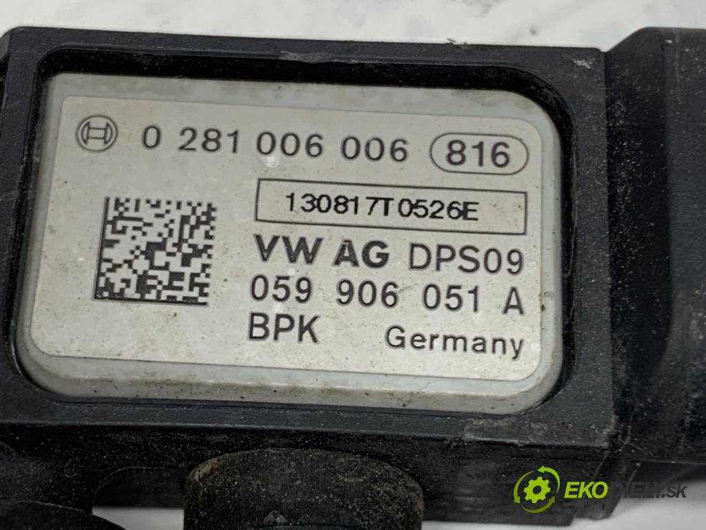 AUDI Q7 4L SUV 2007 171 kW 3.0 TDI quattro 2967 snímač tlaku spalín DPF 059906051A