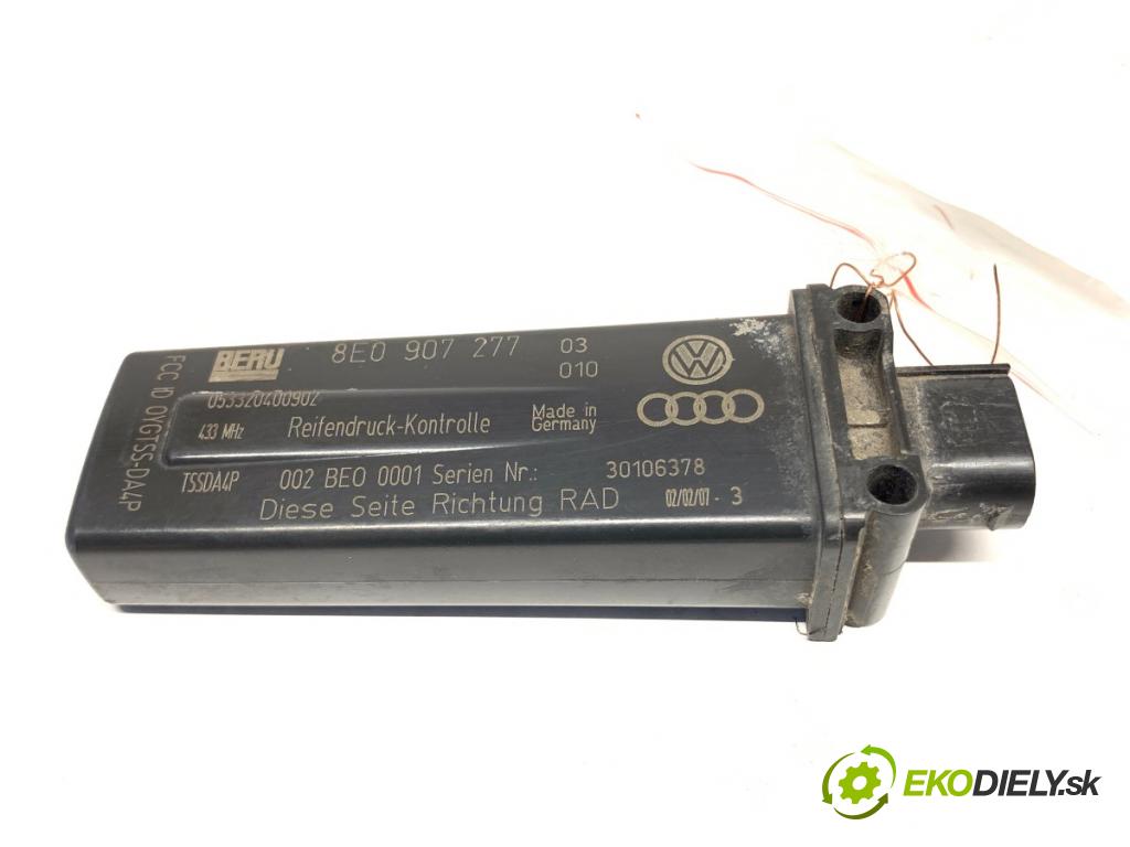 AUDI Q7 4L SUV 2007 171 kW 3.0 TDI quattro 2967 Snímač tlaku OPON 8E0907277 (Snímač tlaku v pneumatike)
