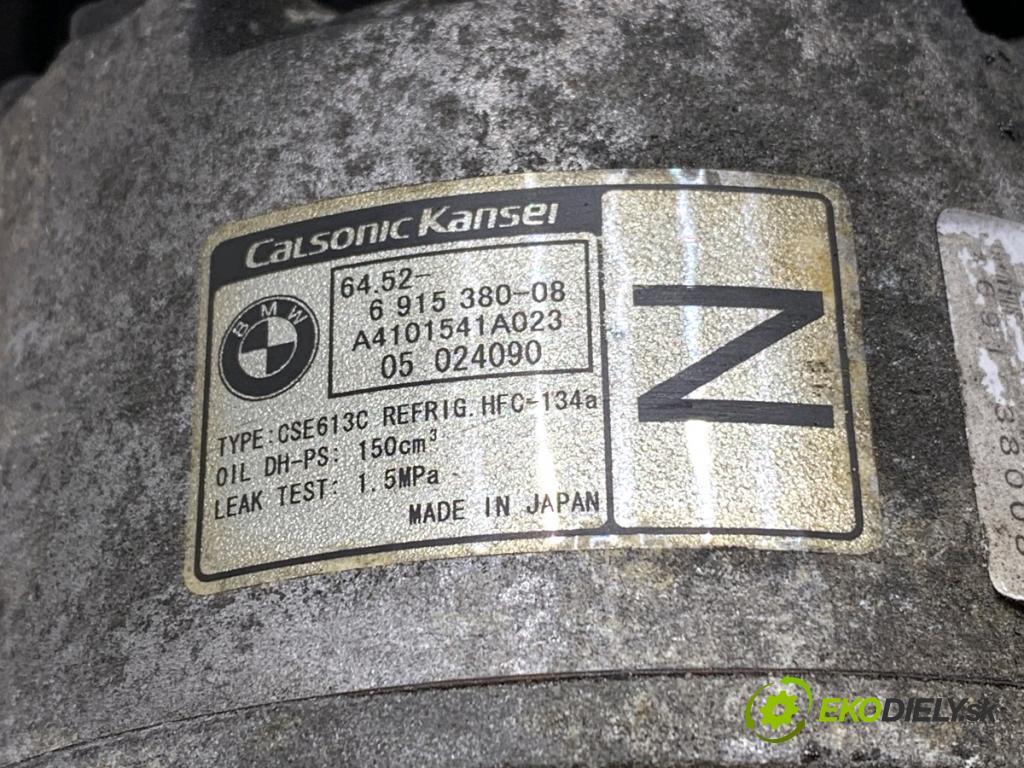BMW E90 sedan 2005 110 kW 320 i 1995 Kompresor klimatizácie 6915380 (Kompresor klimatizácie)