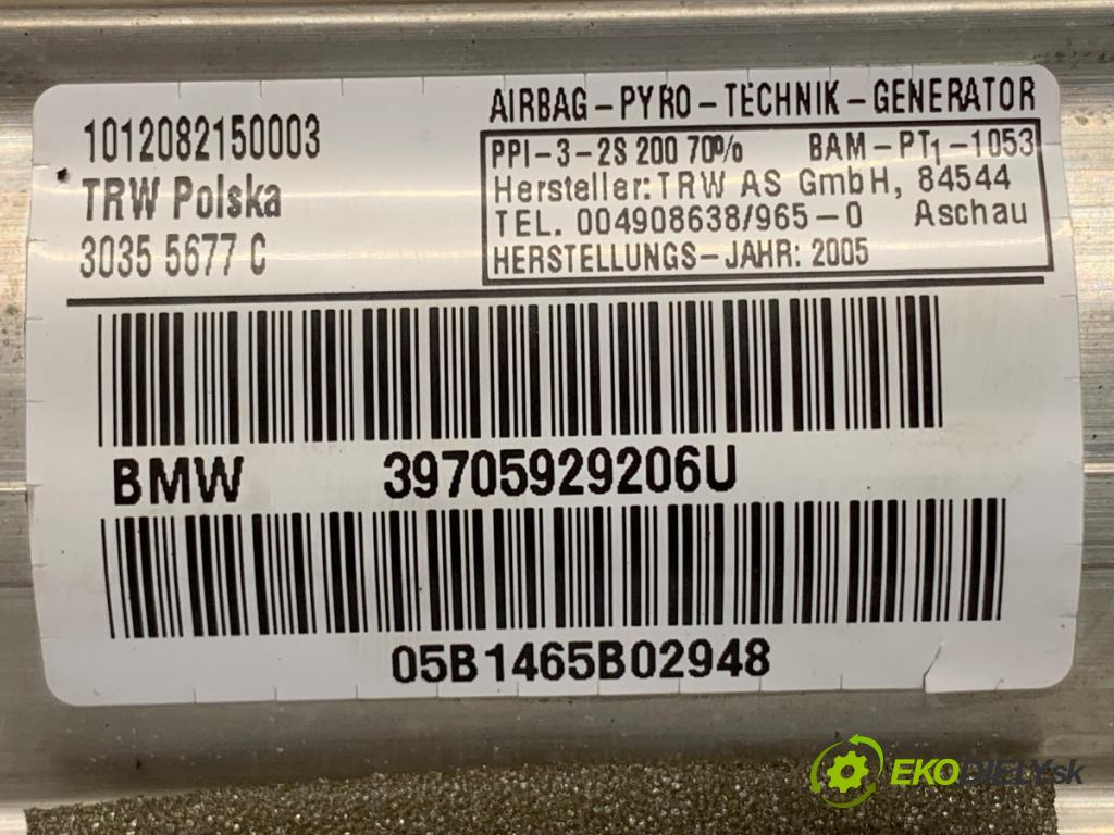 BMW E90 sedan 2005 110 kW 320 i 1995 AirBag spolujazdca 30366966A (Airbag)