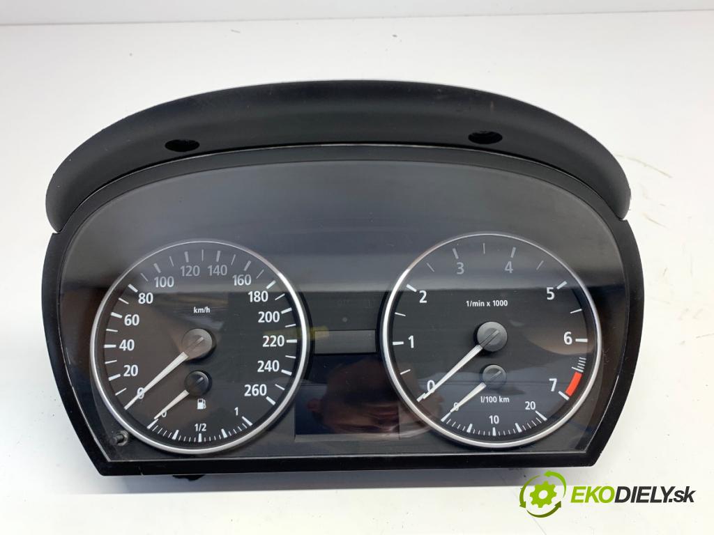 BMW E90 sedan 2005 110 kW 320 i 1995 prístrojovka 6974651 (Přístrojové desky, displeje)