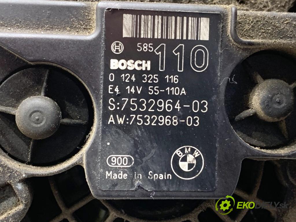 BMW E90 sedan 2005 110 kW 320 i 1995 Alternátor 0124325116 (Alternátor)