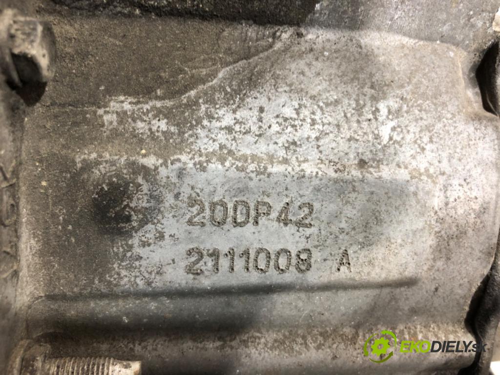 PEUGEOT 308 I liftback 2007 88 kW 1.6 16V 1598 Prevodovka 20DP42 (Prevodovka)