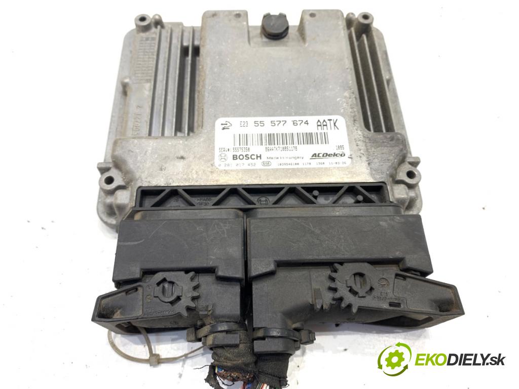 OPEL ASTRA J Kombi 2011 118 kW 2.0 CDTI (35) 1956 riadiaca jednotka Motor 55577674 (Riadiaca jednotka)