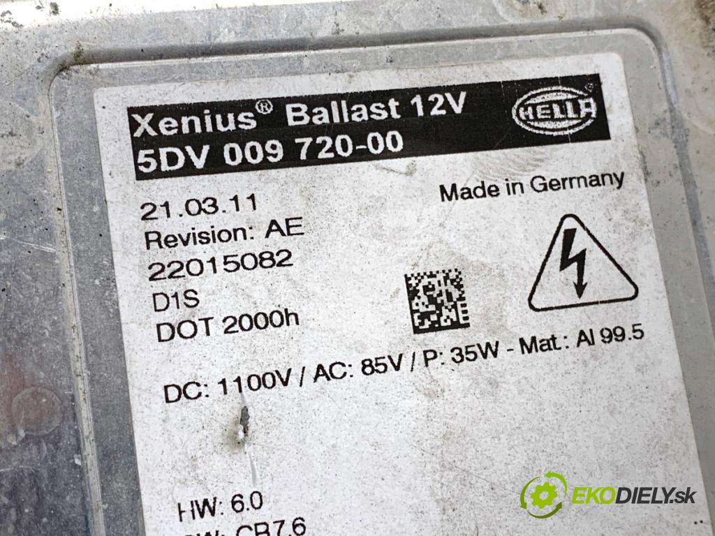 OPEL ASTRA J Kombi 2011 118 kW 2.0 CDTI (35) 1956 Menič XENON 5DV009720-00 (Riadiaca jednotka xenónu)