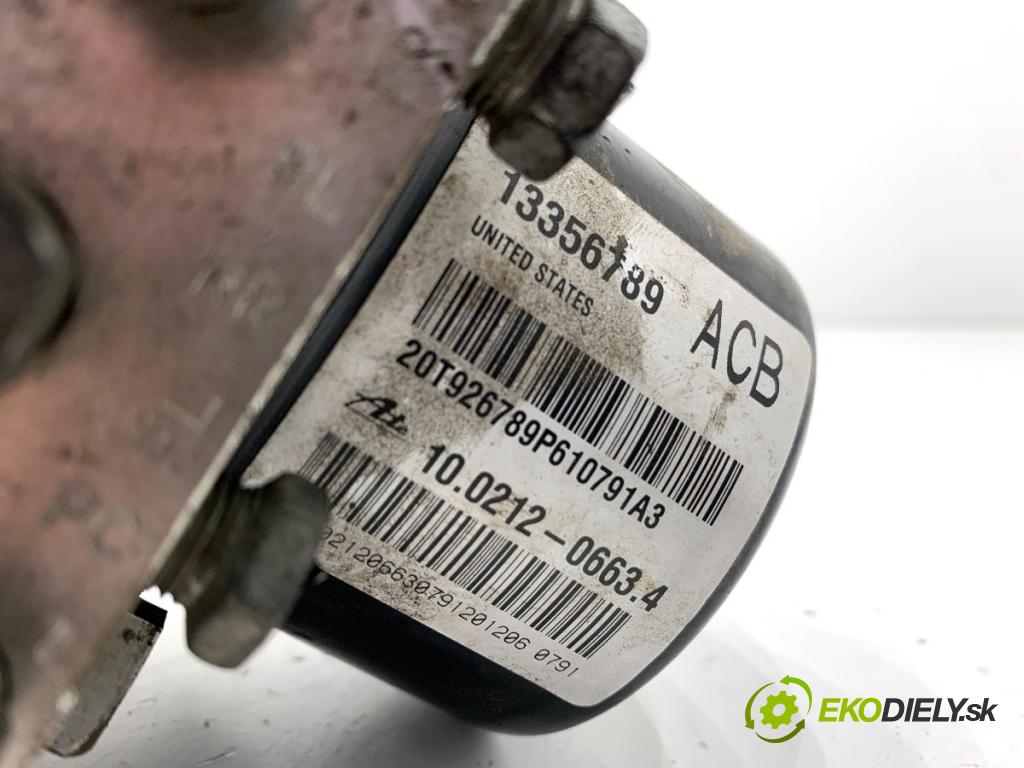 OPEL ASTRA J Kombi 2011 118 kW 2.0 CDTI (35) 1956 Pumpa ABS 13356789 (Pumpa ABS)