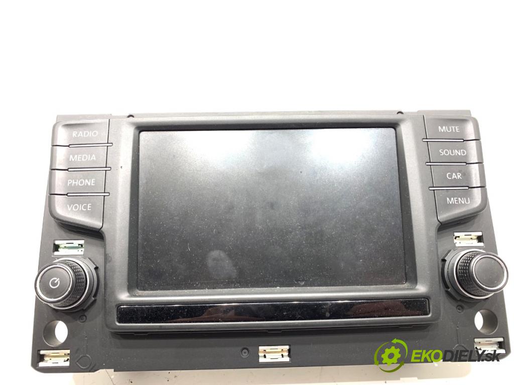 VW GOLF VII liftback 2016 81 kW 1.6 TDI 1598 RADIO 3G0919605B (Audio zařízení)