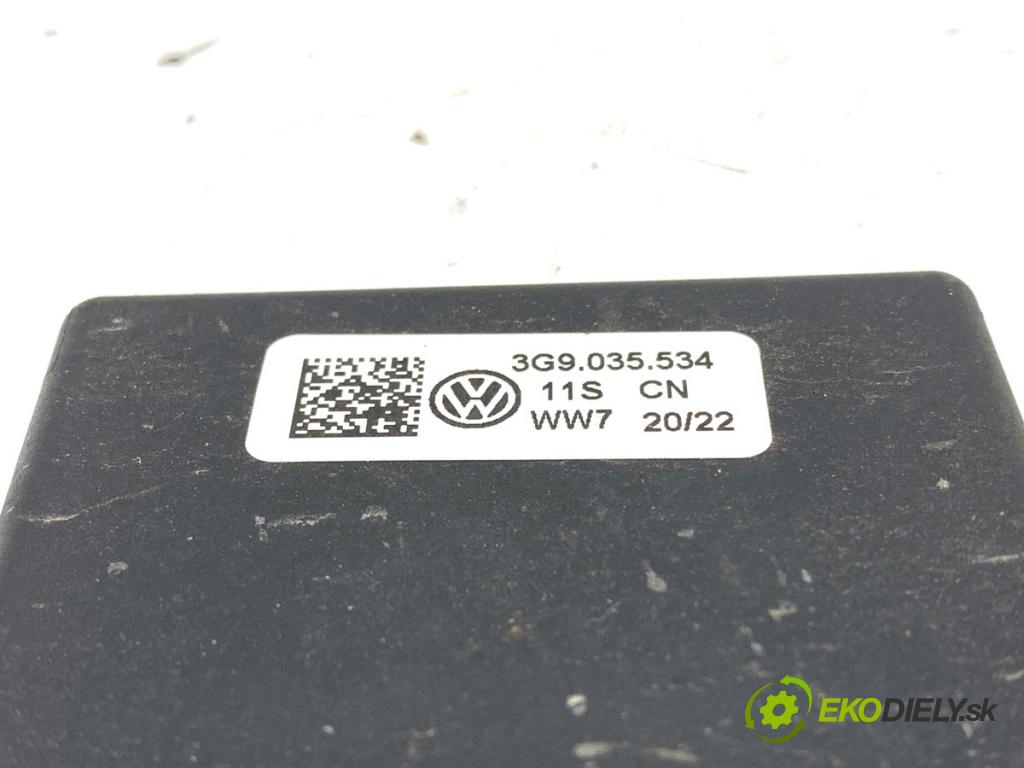 VW GOLF VIII liftback 2022 110 kW 1.5 TSI 1495 Zosilňovač Antenní: 3G9035534 (Zosilňovač)